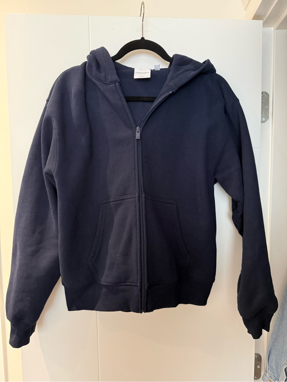 Aritzia Sweatfleece Perfect Fit Zip Up Hoodie